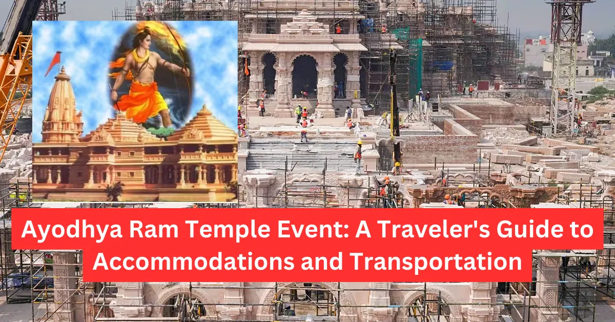 Ayodhya Ram Temple Event: A Traveler's Guide to Accommodations and Transportation