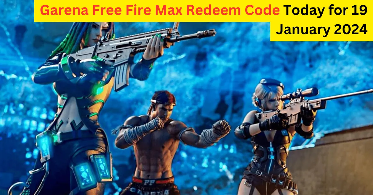 Garena Free Fire Max Redeem Code Today for 19 January 2024: ফ্রি ফায়ার ম্যাক্স রিডিম কোড থেকে ডায়মন্ড জিতুন