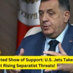 Unprecedented Show of Support: U.S. Jets Take to Bosnian Skies Against Rising Separatist Threats!