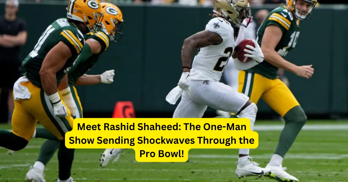 Meet Rashid Shaheed: The One-Man Show Sending Shockwaves Through the Pro Bowl!